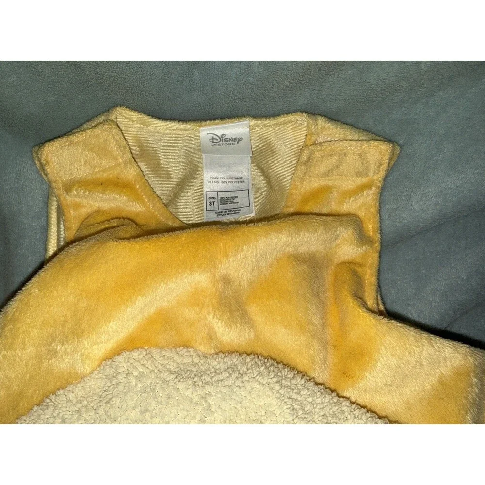 DISNEY STORE SIMBA LION KING PLUSH COSTUME BABY TODDLER SIZE 3T 3 YEARS RARE